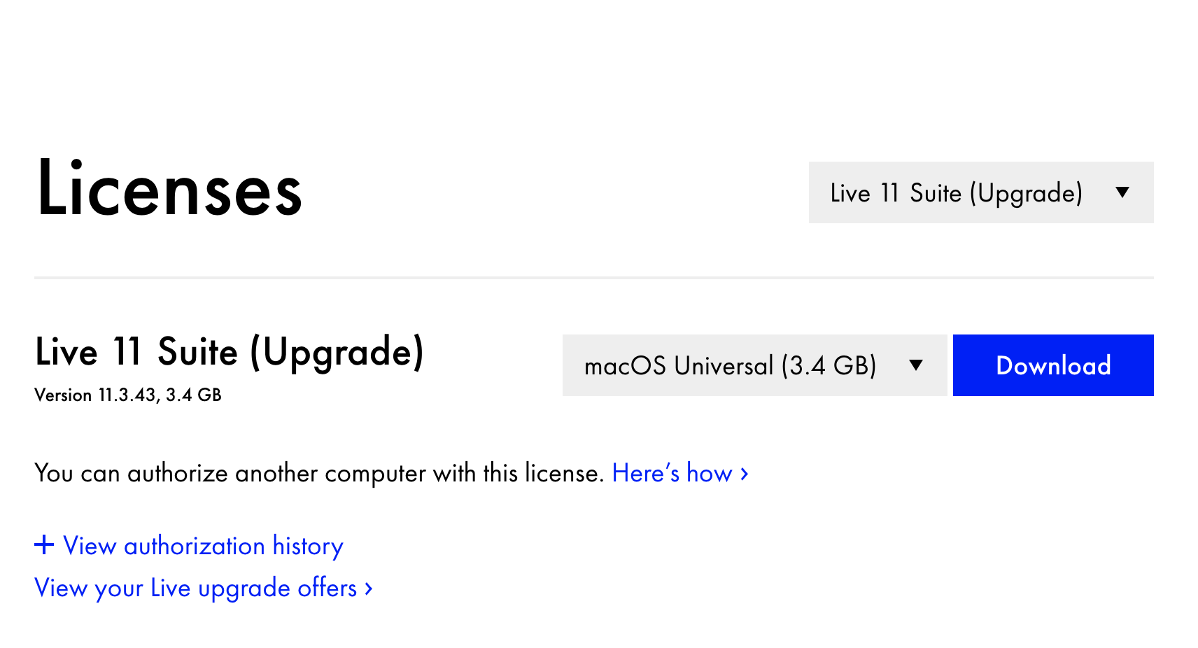 Ableton Ableton 11 Suite (Upgrade)